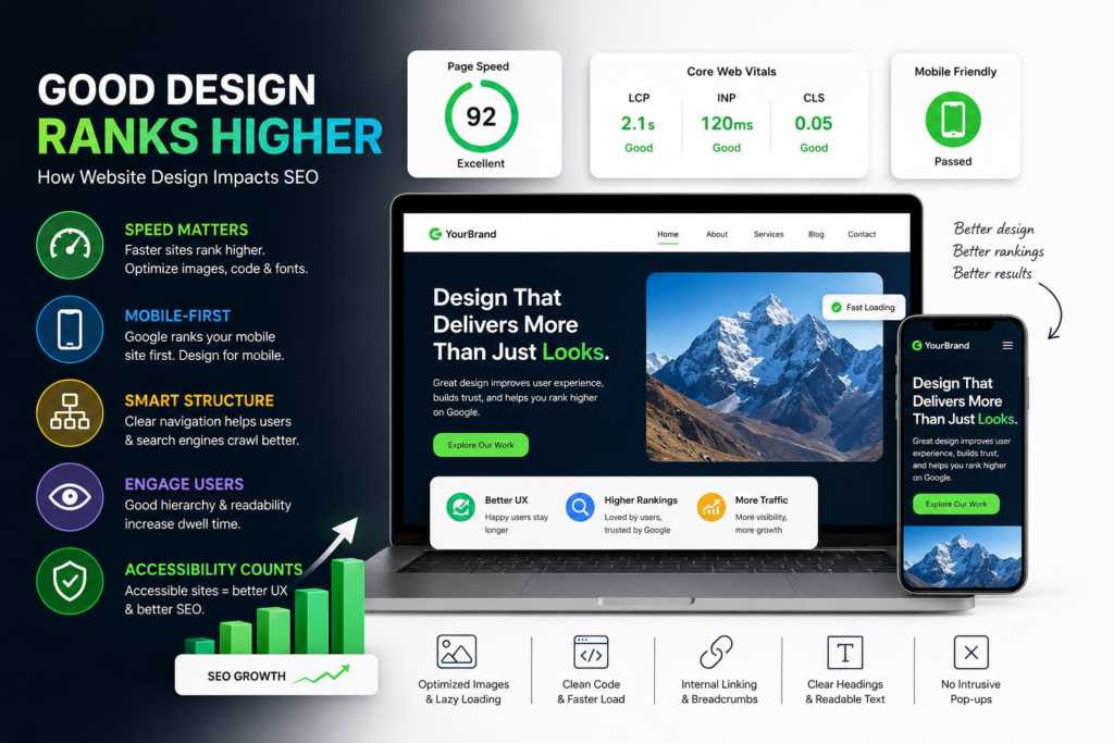 How Website Design Affects SEO Ranking (And What to Fix First
